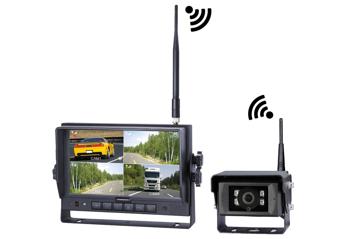 Kamera SetI Kablosuz HD 2.4GHz 7 Coklu Ekran